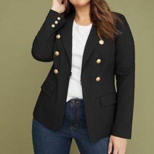 Sexy Stretch Double-Breasted Blazer